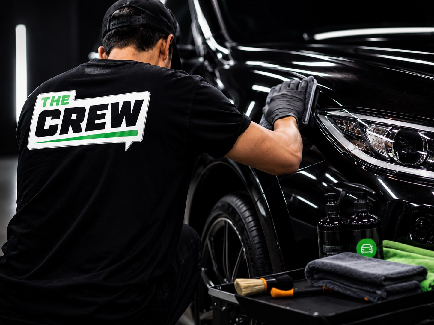 The Crew at work