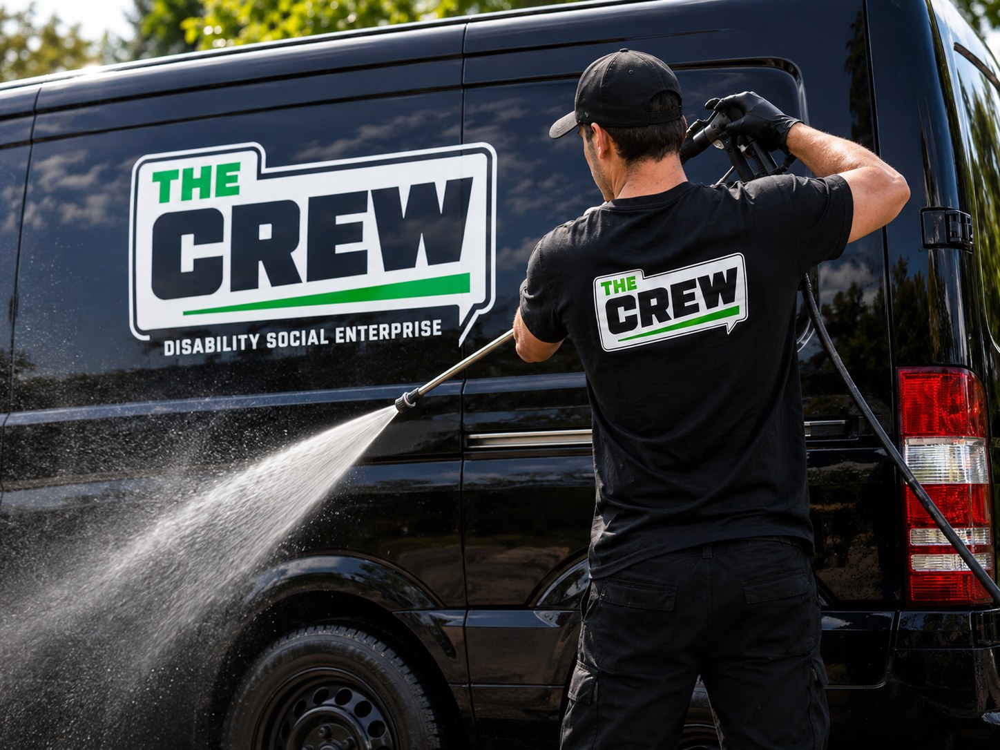 Pressure washing